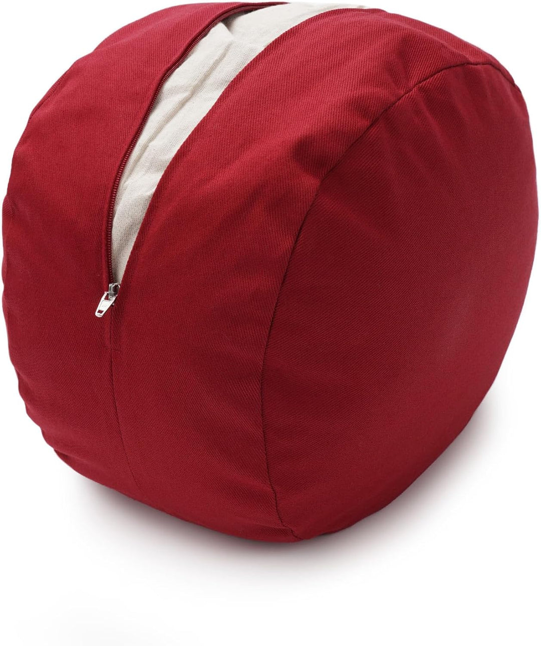 Yogabox Glückssitz® Yogakissen OVAL - regional hergestellt bordeaux, bordeaux