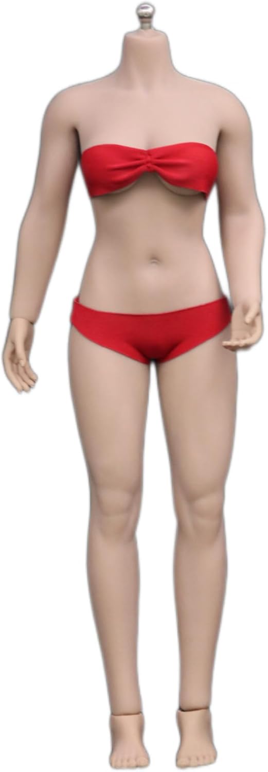 OBEST 1/6 Female Action Figure Without Head-Shaped Clothes and Bikini - Wheat Complexion (S29B)