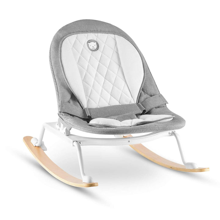 Lionelo Babywippe ROSA, Wippe für Neugeborene, Babyschaukel, Schaukel für Kleinkinder, 90° drehbar,