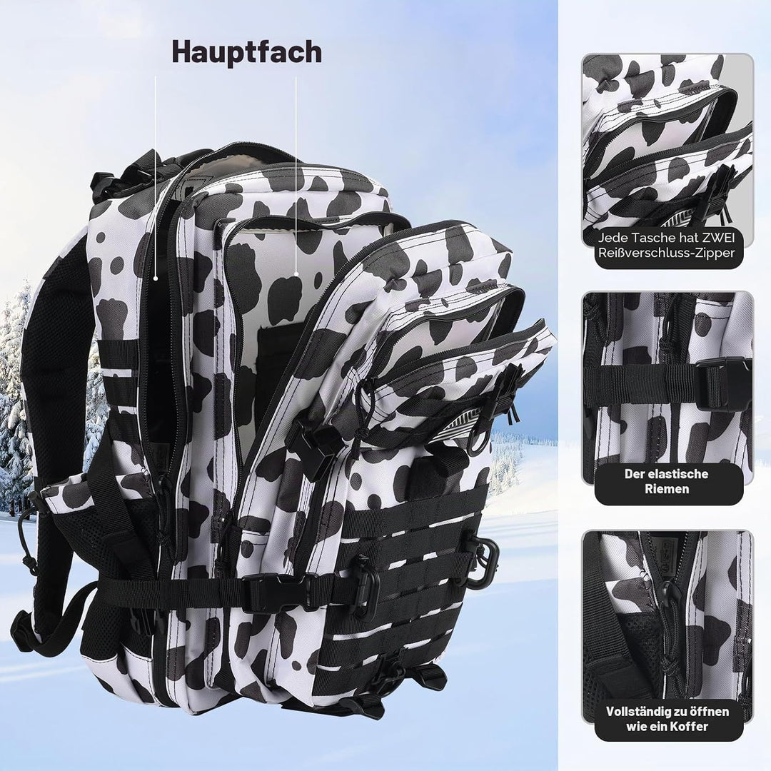 Hannibal Tactical Militär Taktischer Rucksack Cooper Rucksack Armee Assault Pack 3 Tage Bug Out Go B