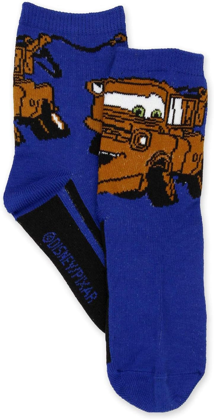 Disney Cars Boys Toddler Multi Pack Socks Set
