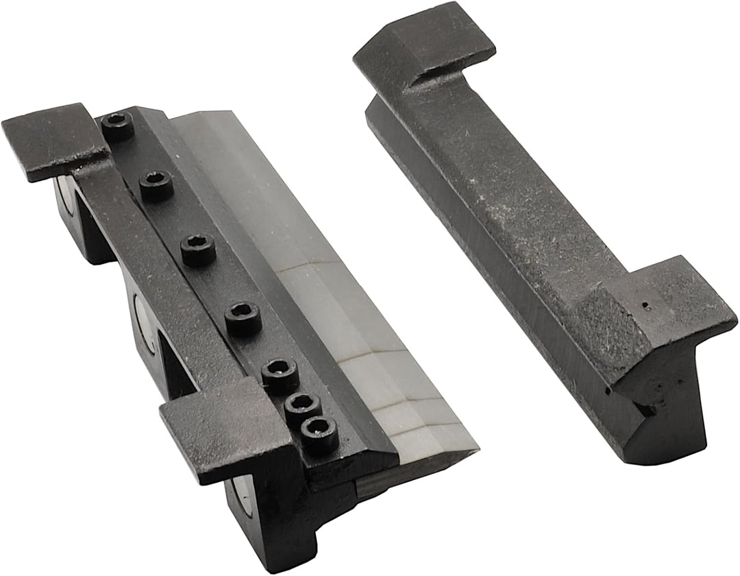 Biegevorrichtung Schraubstock 200mm Biegebacken mit Magnethalterung Abkantbacken biegen Handbieger 2