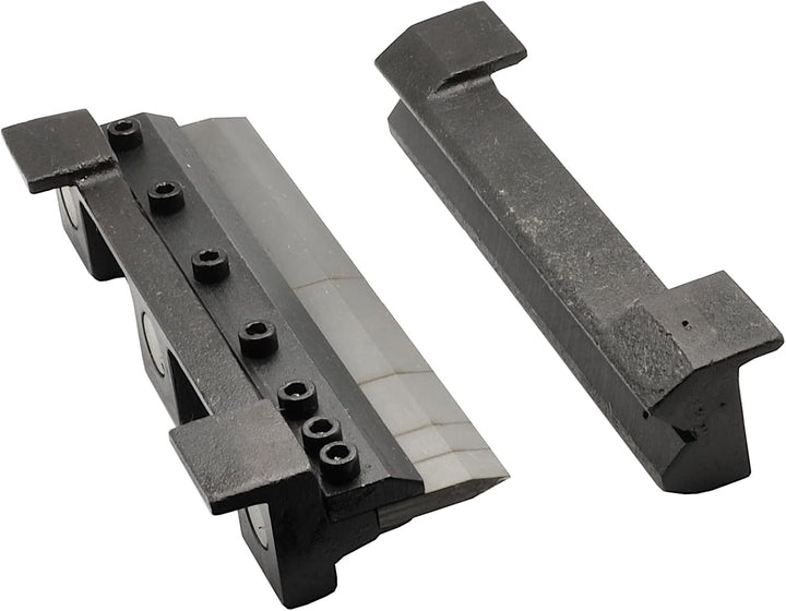 Biegevorrichtung Schraubstock 200mm Biegebacken mit Magnethalterung Abkantbacken biegen Handbieger 2