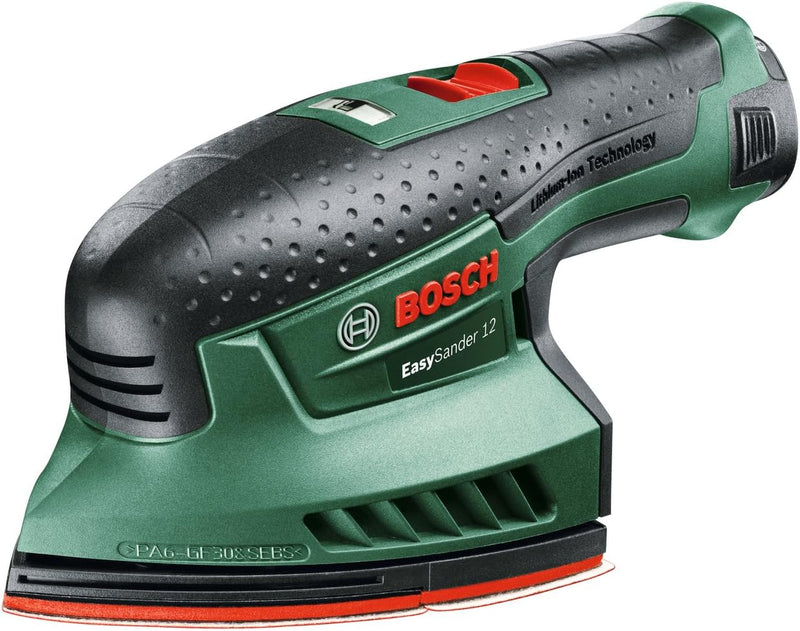 Bosch Akku Multischleifer EasySander 12 (2 Akku, 12 Volt System, im Koffer) EasySander 12 Set | 2 Ak