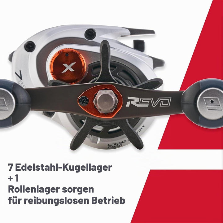 Abu Garcia Revo X Low Profile Angelrolle RIGHT-6.7:1, RIGHT-6.7:1