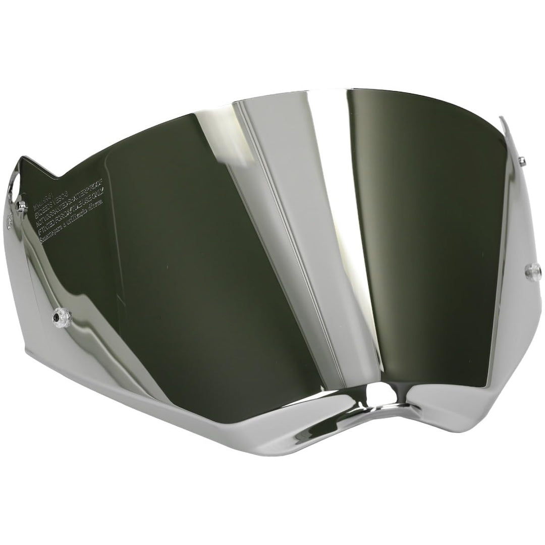 LS2 vizier Iridium Silver MX436 Silber verspiegelt, Silber verspiegelt
