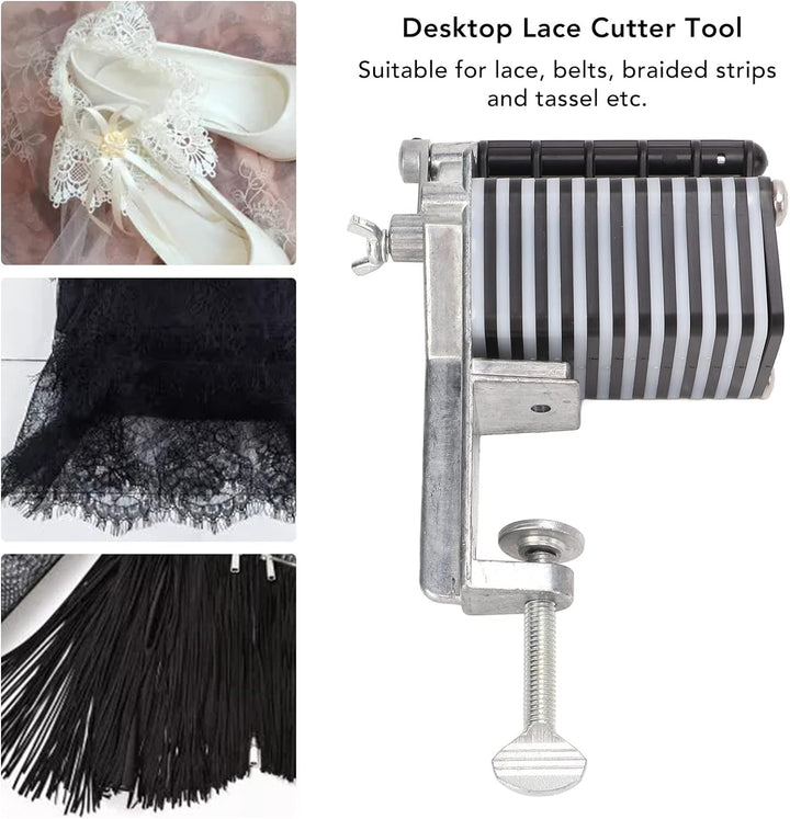 Arsor Spitzenschneider für Tischplatten aus Leder, Leder Spitzen Stripper Lederband Schneidemaschine