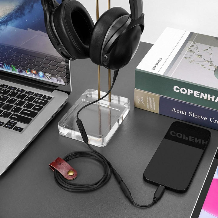 Geekria QuickFit Audio Kabel mit Mikrofon Kompatibel mit Skullcandy Hesh 3, Hesh 2, Crusher, Grind K