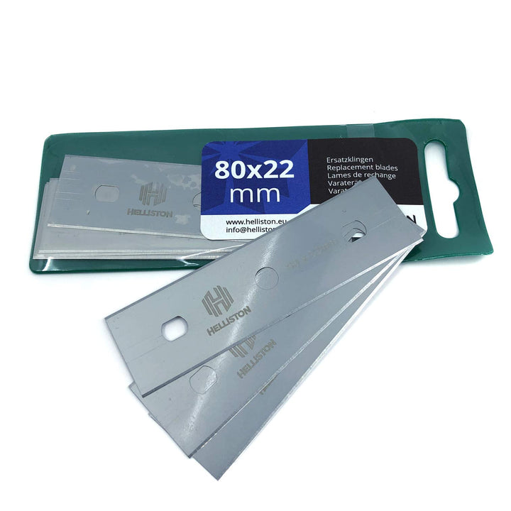Ersatzklingen 80mm für Handy, Handy MK2, Triumph, Farbschaber, Glasschaber, Glashobel, Tapetenschabe