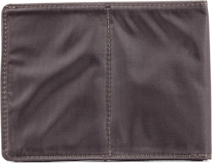 Big Skinny Herren Portemonnaie Super Skinny Bi-Fold Slim Wallet für bis zu 30 Karten Braun, Braun