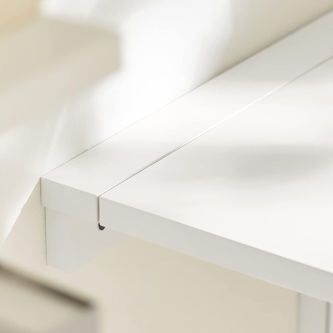 SoBuy FWT03-W Wandklapptisch Küchentisch Kindermöbel Laptoptisch Esstisch Schreibtisch weiss