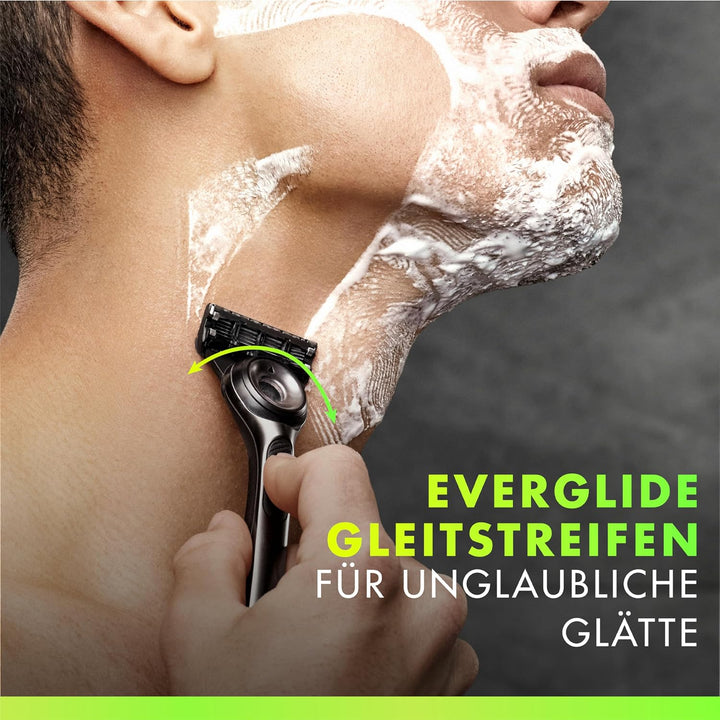 Gillette Labs Rasierklingen für Männer, 5 Original Ersatzklingen, Klingen für Herren Kompatibel mit