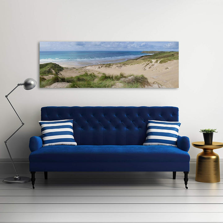 Feeby Bilder Strand Meer Wasser 150x60 cm Wohnzimmer Schlafzimmer Büro Flur Küche Wandbilder Modern