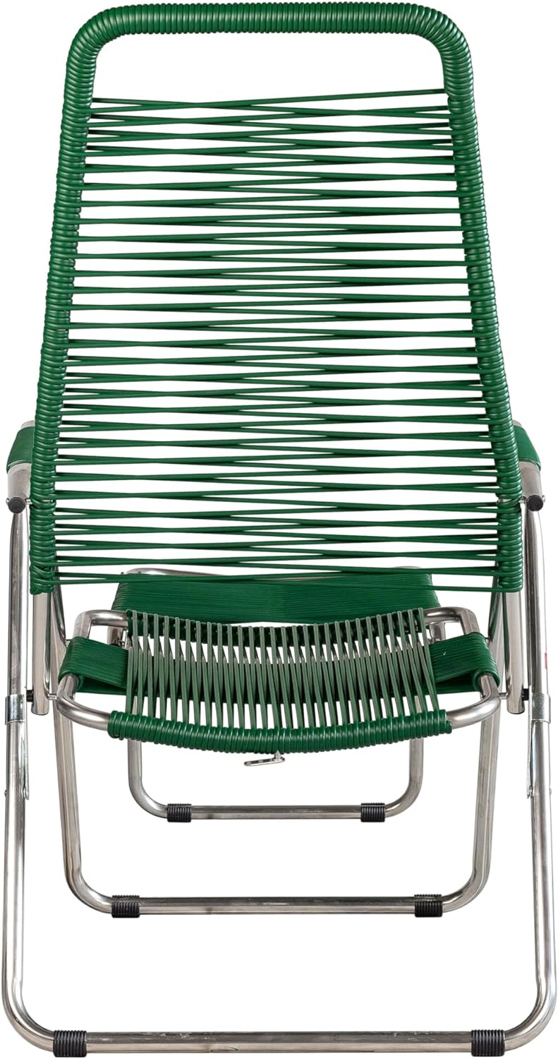 Fiam Spaghetti – Relaxsessel für den Aussenbereich – Gestell Aluminium, PVC, dunkelgrün