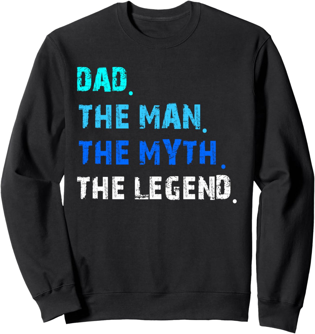 Papa Der Mann Der Mythos Die Legende Papa Vatertag Sweatshirt