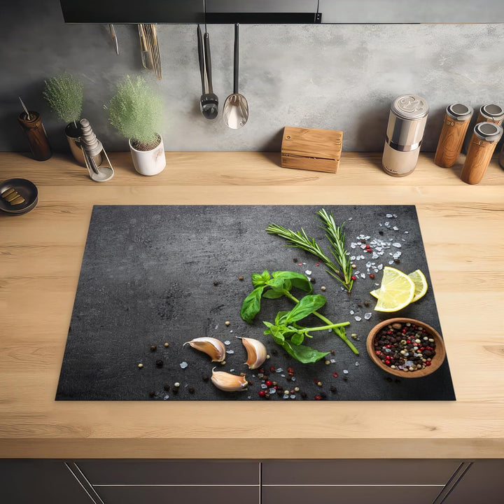 KitchenYeah© Herdabdeckplatte Einteilig Ceranfeld Abdeckplatte für Induktionsschutz Ceranfeldabdecku