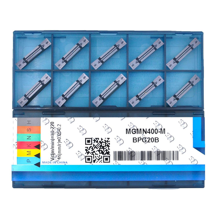 CDBP MGMN400-M Stechplatten für Edelstahl Wendeschneidplatten für die Metallbearbeitu,TiN-beschichte