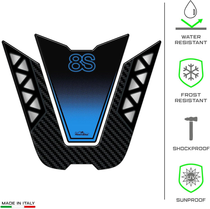 Resin Bike Aufkleber Motorrad Kompatibel Mit Suzuki GSX 8S 2023. Schutz Motorrad Tankpad Von Hülle P