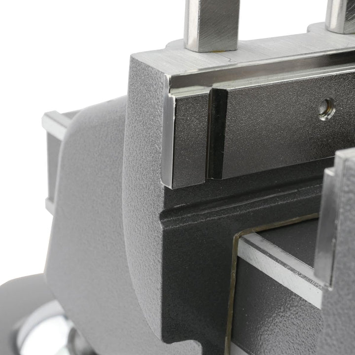 BERNSTEIN 9-290 Kugelgelenk-Schraubstock SPANNFIX 4.0 zum Anklemmen / 105 mm Spannweite/auswechselba