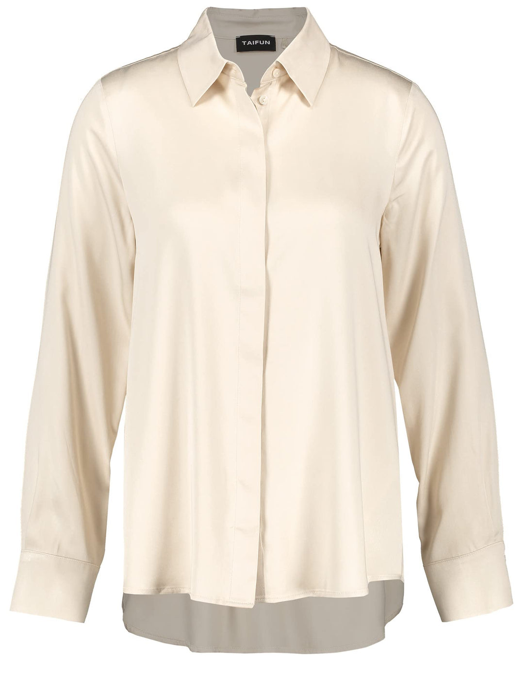 Taifun Damen 260021-11232 Bluse 38 Champagne, 38 Champagne