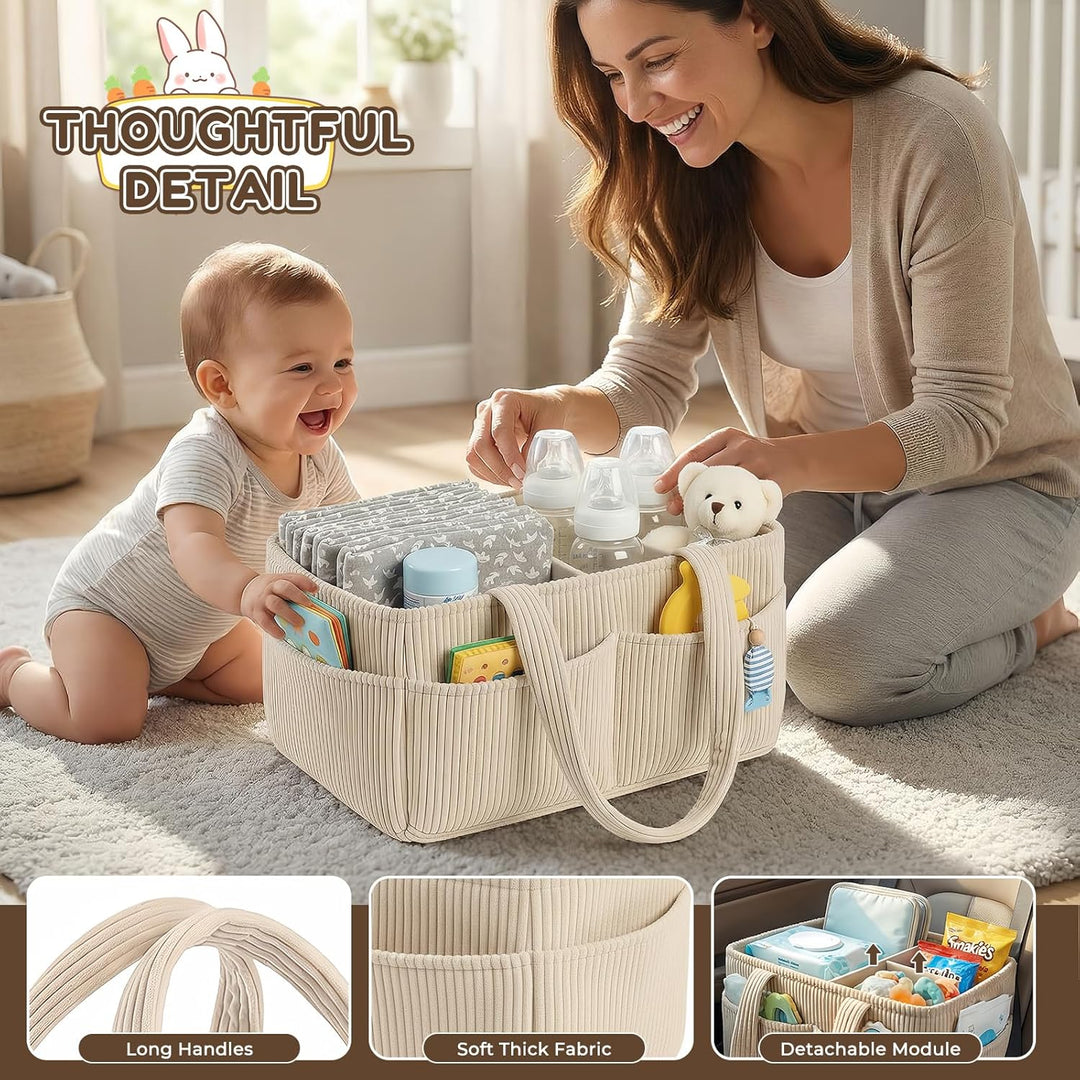 Wickeltisch Organizer, Windelkorb Wickeltisch, Wickelorganizer Zuhause, Wickel Organizer, Windeltasc
