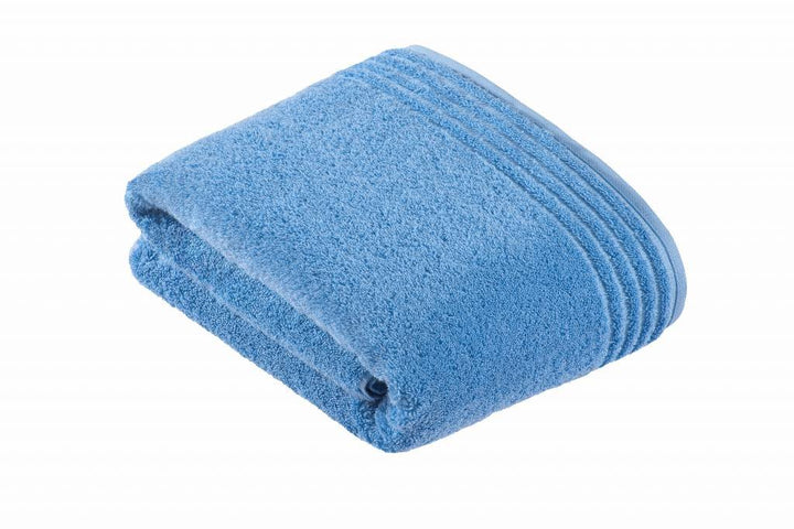 Vossen Waschlappen Vienna Style Set 3, 30 x 30 cm, Farbe: Rot 60 x 110 cm blau 60x110 cm Steelblue -