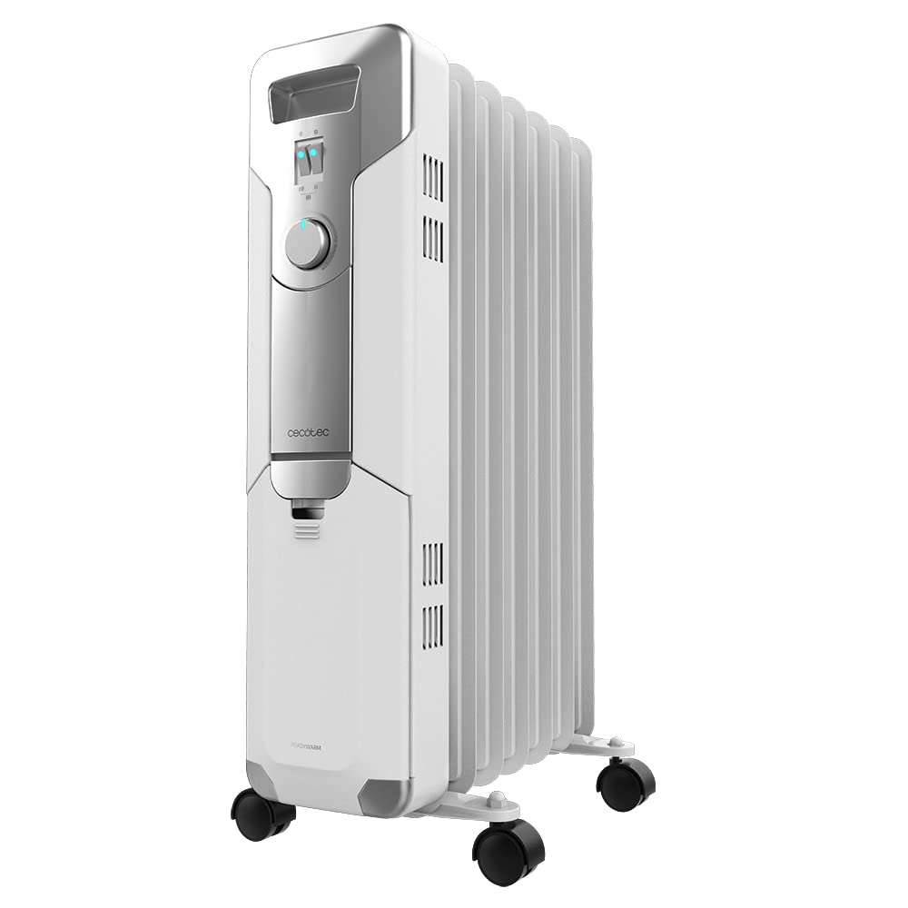 Cecotec Ölheizkörper ReadyWarm 7000 Space. 1500 W Ölheizkörper mit 7 heizrippen und 3 Leistungsstufe