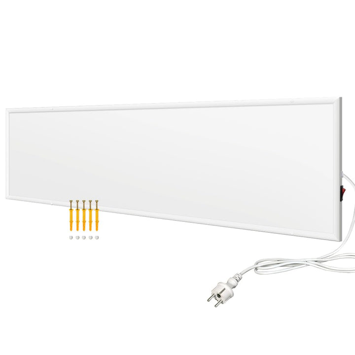 EVOKOR Infrarotheizung 350W, Infrarot Heizung Heizplatte Heizkörper Heizpaneel, Infarotheizkoerper W