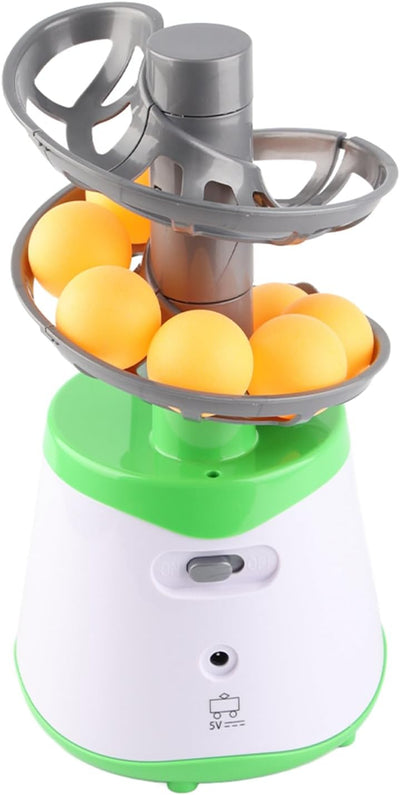 Automatische Ballmaschine Tischtennistrainer Ping Pong Automatische Servier-Pitching-Maschine mit 10