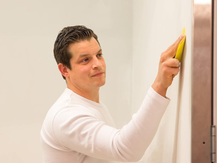 Mirka Yellow Schleifpapier Schleifrolle / 93mm x 50m / P180 / Schleifen von Hartholz, Weichholz, Far