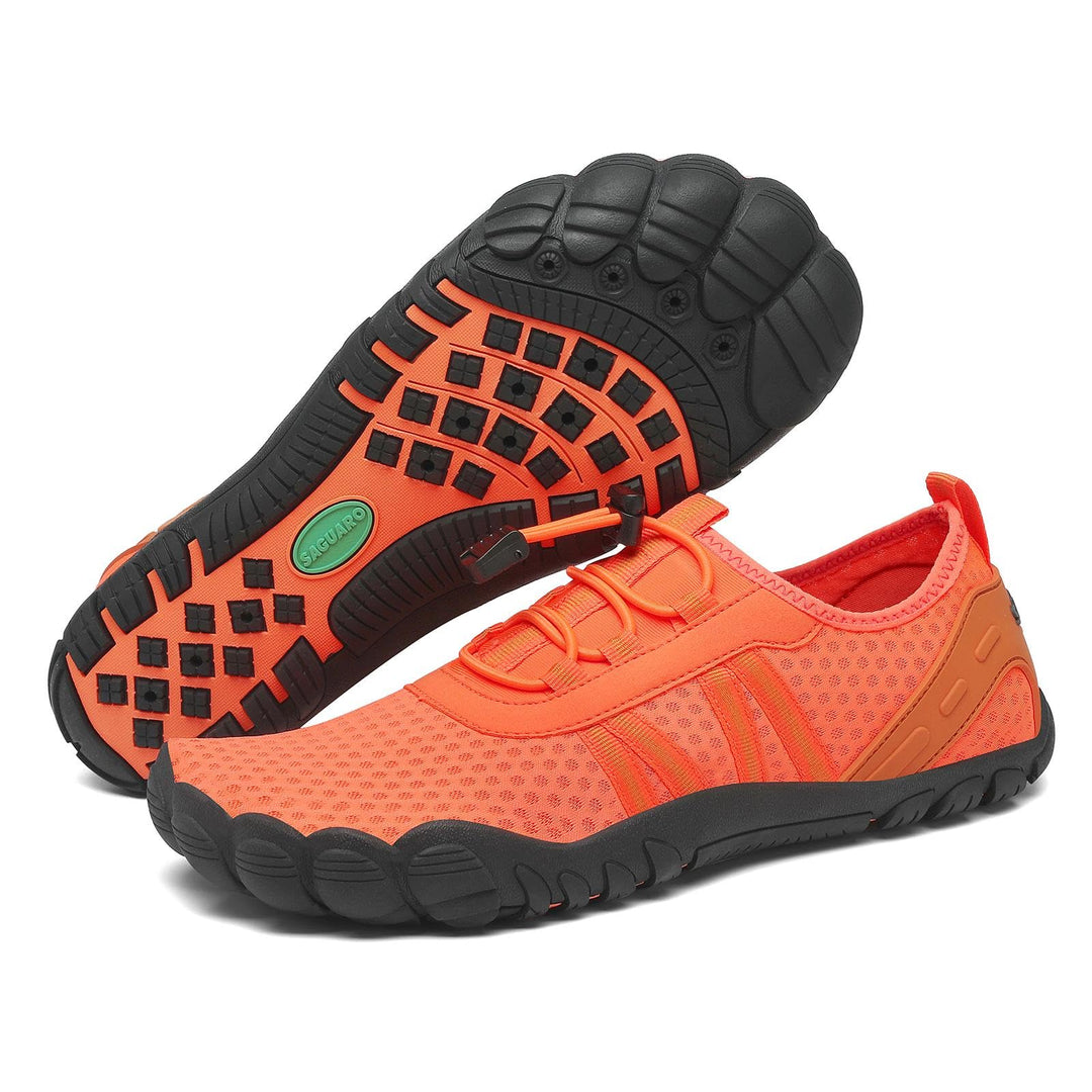SAGUARO Unisex Barfuss Badeschuhe Wasserschuhe Schnell Trocknend Dicke Sohle rutschfest Atmungsaktiv