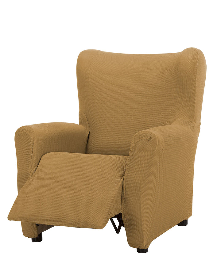 Martina Home Tunez Sesselbezug, Leder Relax de 70 a 90 cm ancho Beige (Visón), Beige (Visón)