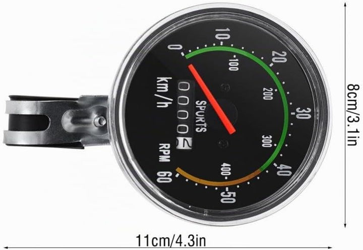 fahrradtacho mit welle,Fahrrad Tacho,Fahrradtacho Analog,Mechanischer Tacho Fahrrad,Fahrradcomputer