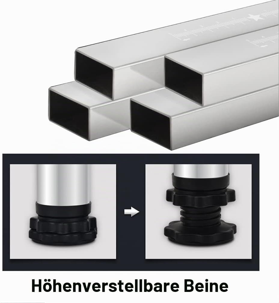 Einstellbarer Sockel 38-41cm für kühlschrank erhöhung,Gefriertruhen &amp; Geschirrspüler untergestell– R
