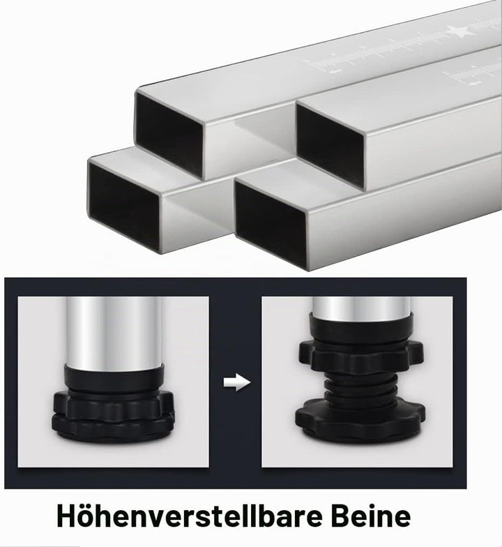 Einstellbarer Sockel 38-41cm für kühlschrank erhöhung,Gefriertruhen &amp; Geschirrspüler untergestell– R