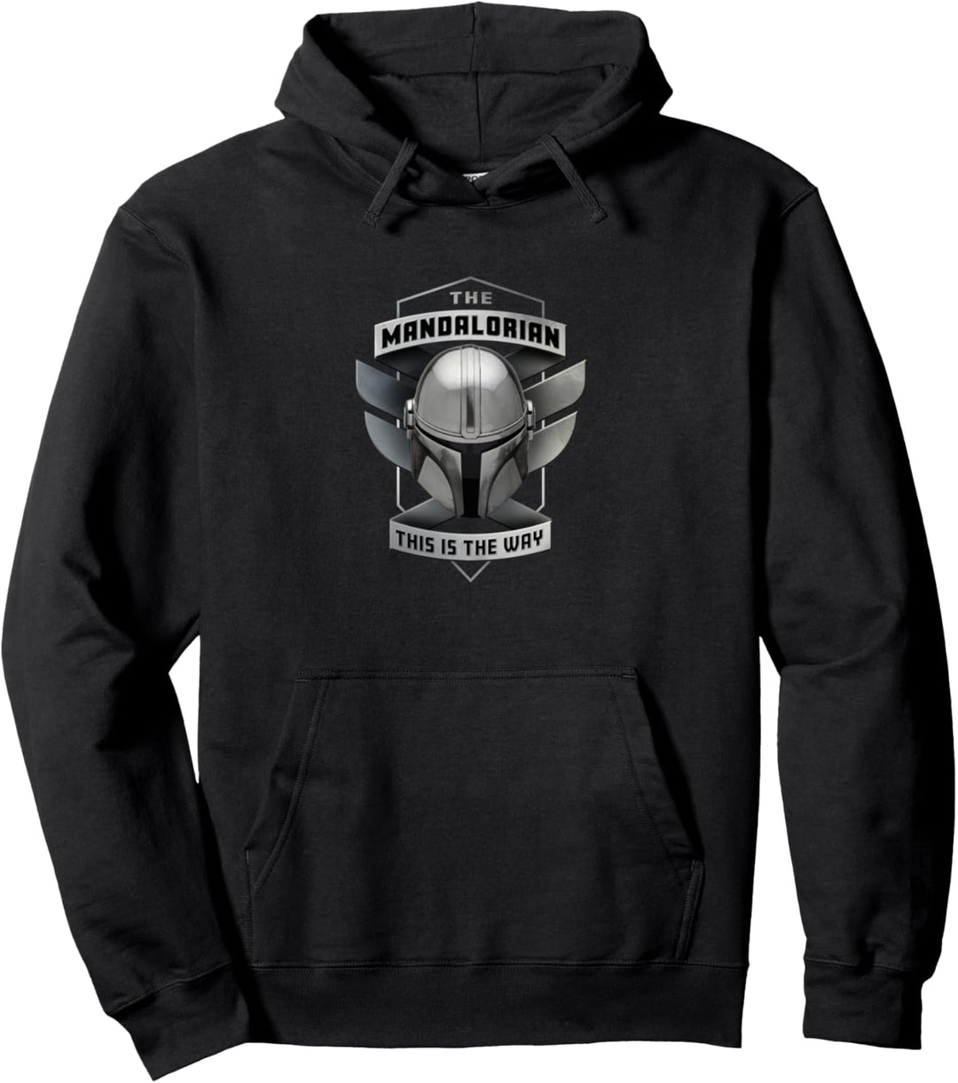 Star Wars: The Mandalorian Mandalorian Helmet Emblem Pullover Hoodie