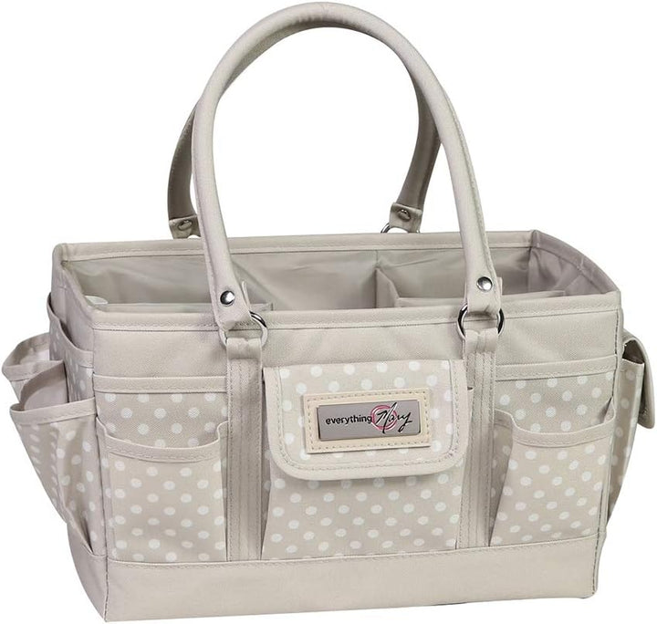 Everything Mary Basteltaschen Hellbraun Gepunktet, Hellbraun Gepunktet