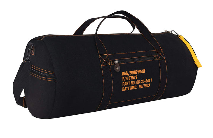 Rothco Reisetasche aus Segeltuch – Reise- und Turnbeutel aus schwerem Baumwoll-Leinen-Material – ide