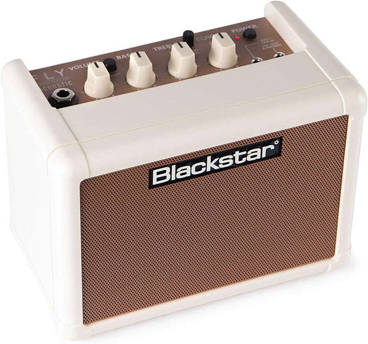 Blackstar Fly Acoustic Package Tragbarer batteriebetriebener Mini-Gitarrenverstärker mit 6 Watt, Ech