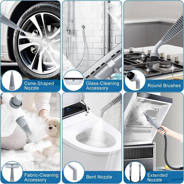 Dampfreiniger Handgerät Dampfreiniger für Alles Handdampfreiniger Steam Cleaner Auto Dampfente Dampf