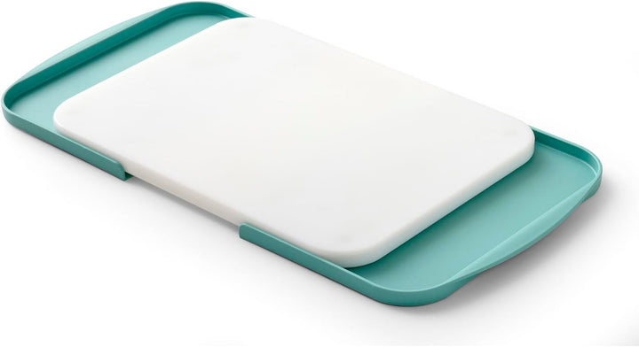Rosti Separa Schneidebrett mit Schalen 39,5 x 26,8 x 2 cm Nordic Green Nordic Green 39.5L x 26.8B cm
