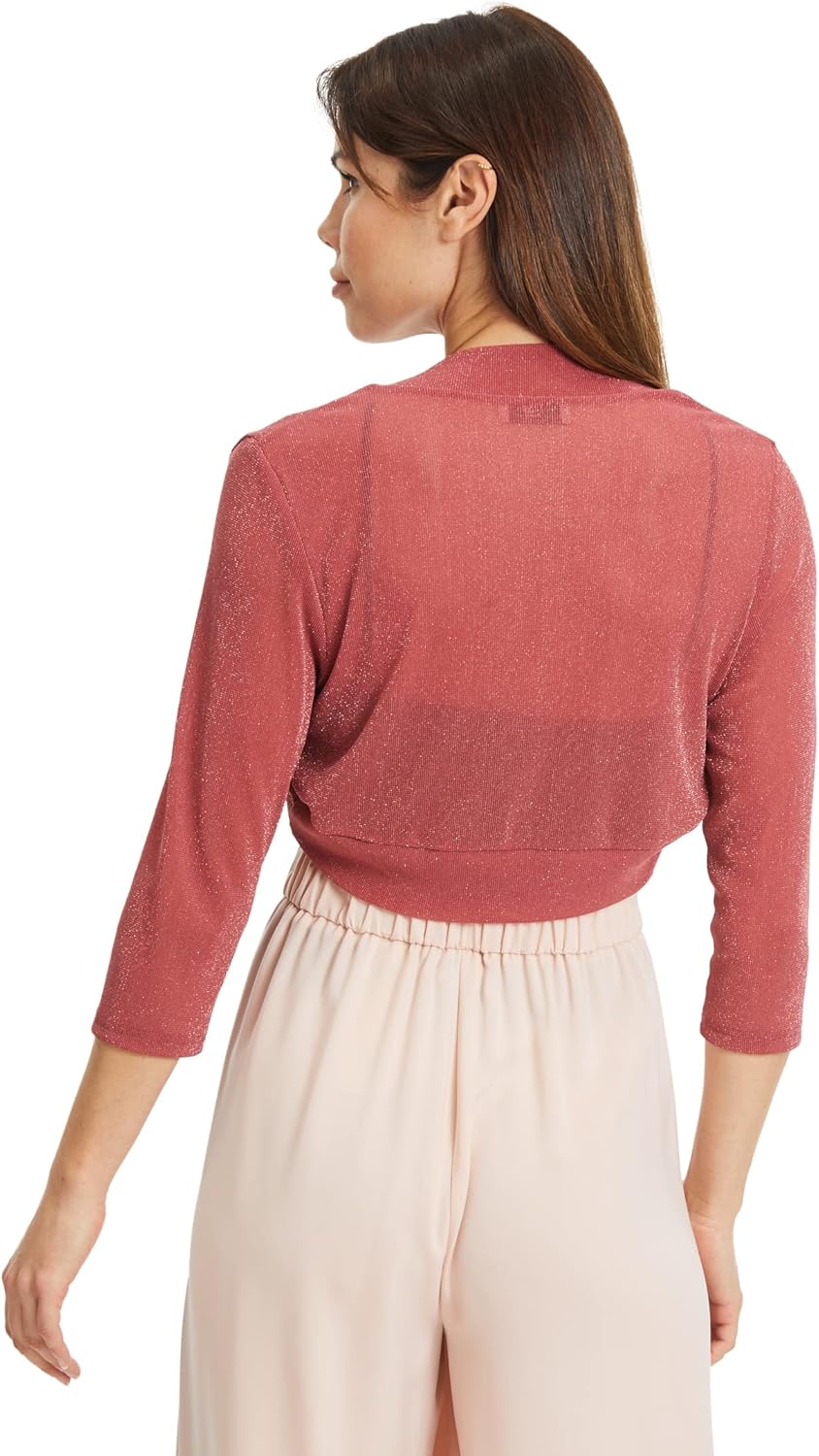 Vera Mont Damen Blazer 44 Rot / Silber, 44 Rot / Silber