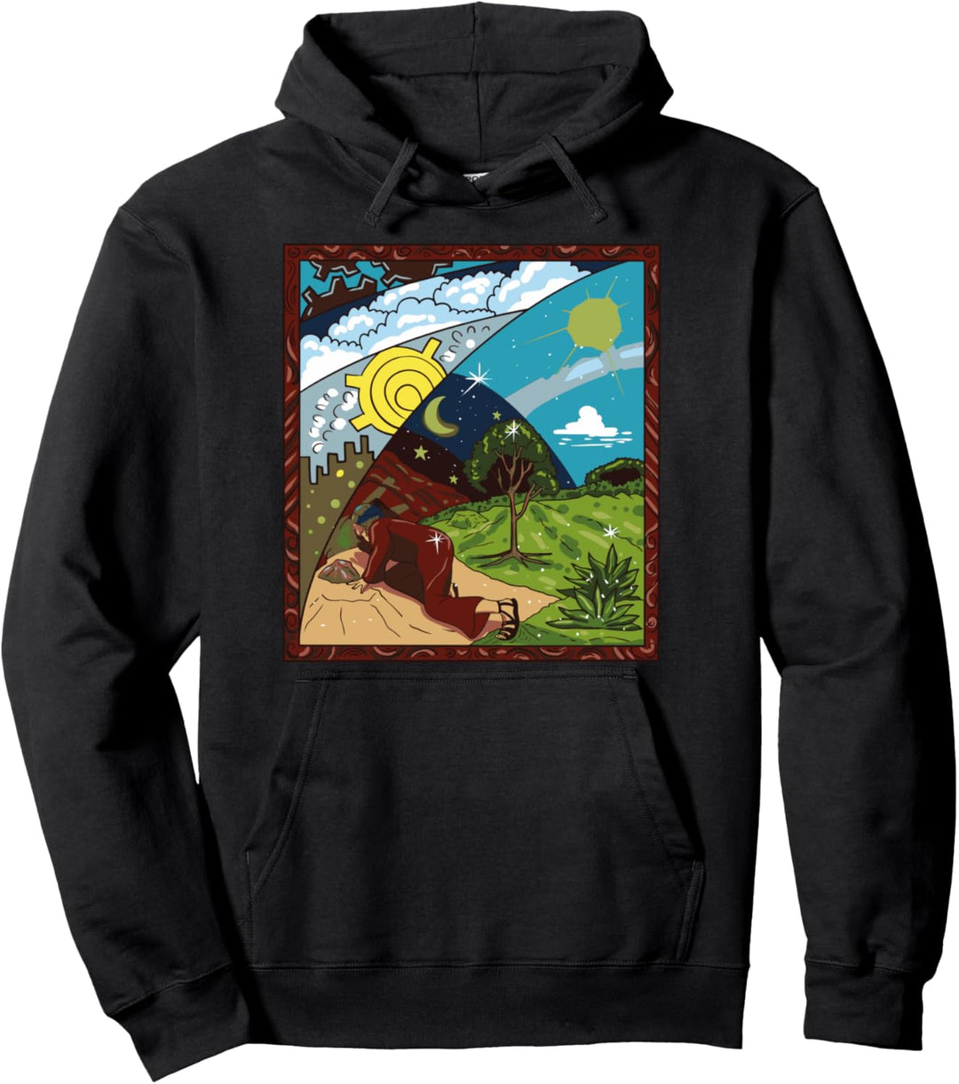 Die Tage auf der Erde tagsüber und nachts ausgraben Pullover Hoodie