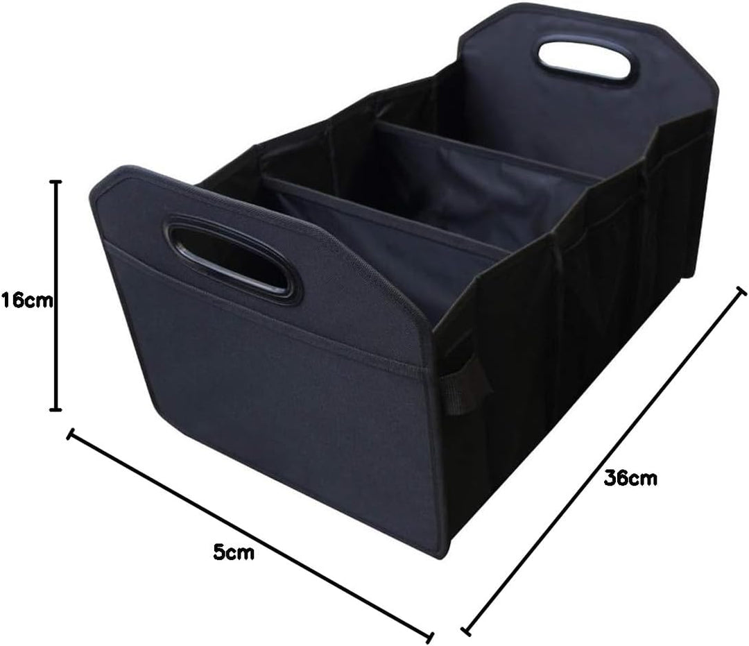 AUTO-STYLE Comfortline Faltbare Gepäck-Organizer - Schwarz - Mit Kühlfach