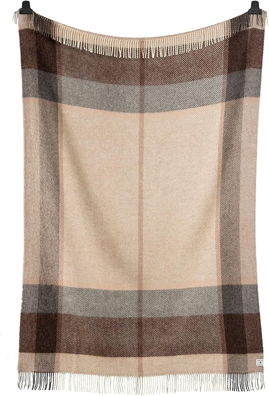 RØROS TWEED - Myrull - Wolldecke aus norwegischer Lammwolle - Design von Karen Staver - Deckenmasse: