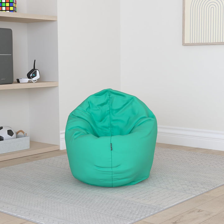 BuBiBag 2in1 Sitzsack L - XXL mit Füllung für Kinder & Erwachsene, Gaming Beanbag & Bodenkissen für