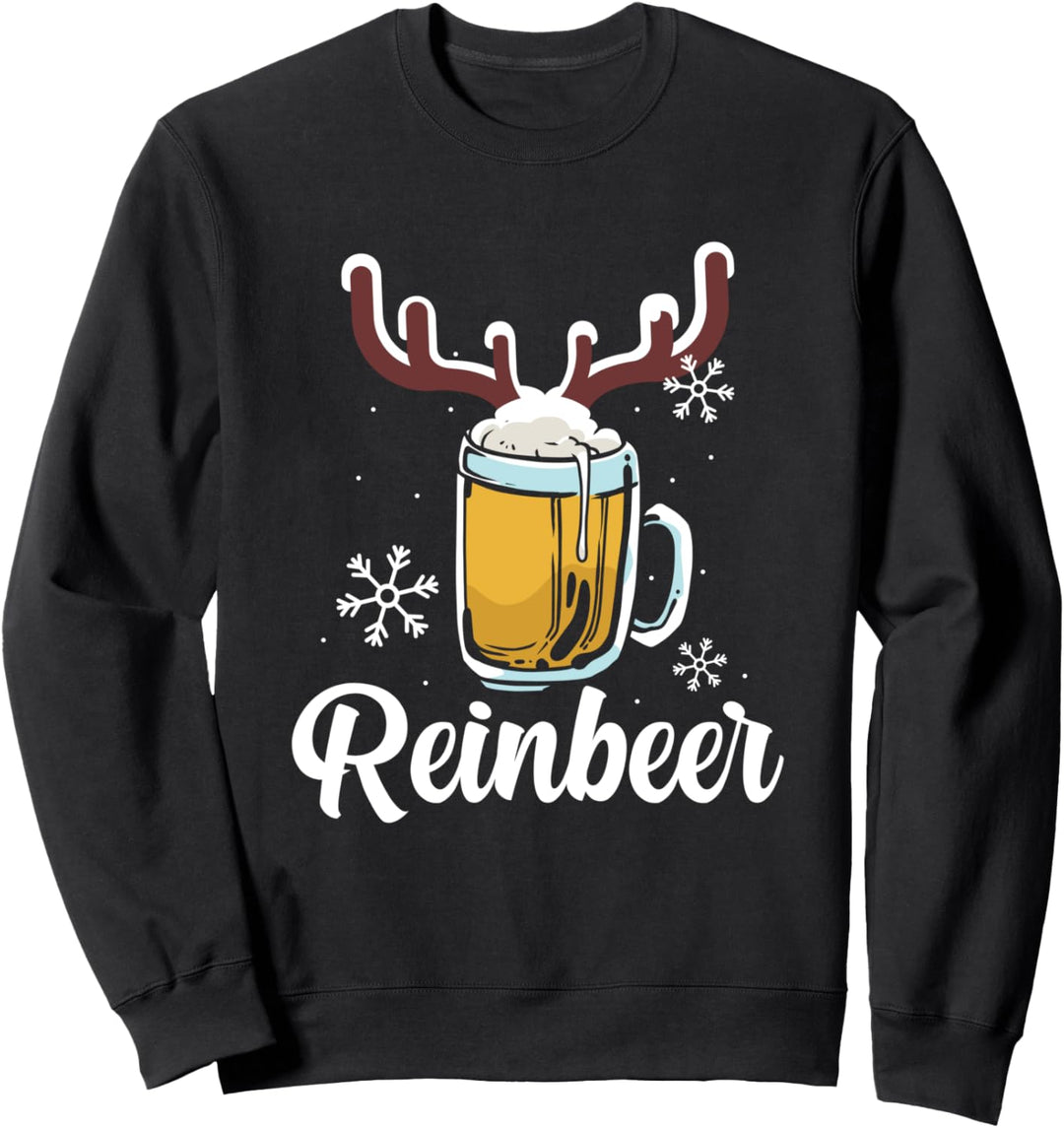 Ugly Christmas Weihnachten Rentier Reinbeer Sweatshirt