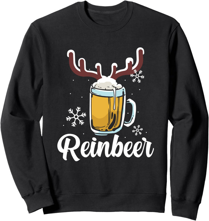 Ugly Christmas Weihnachten Rentier Reinbeer Sweatshirt