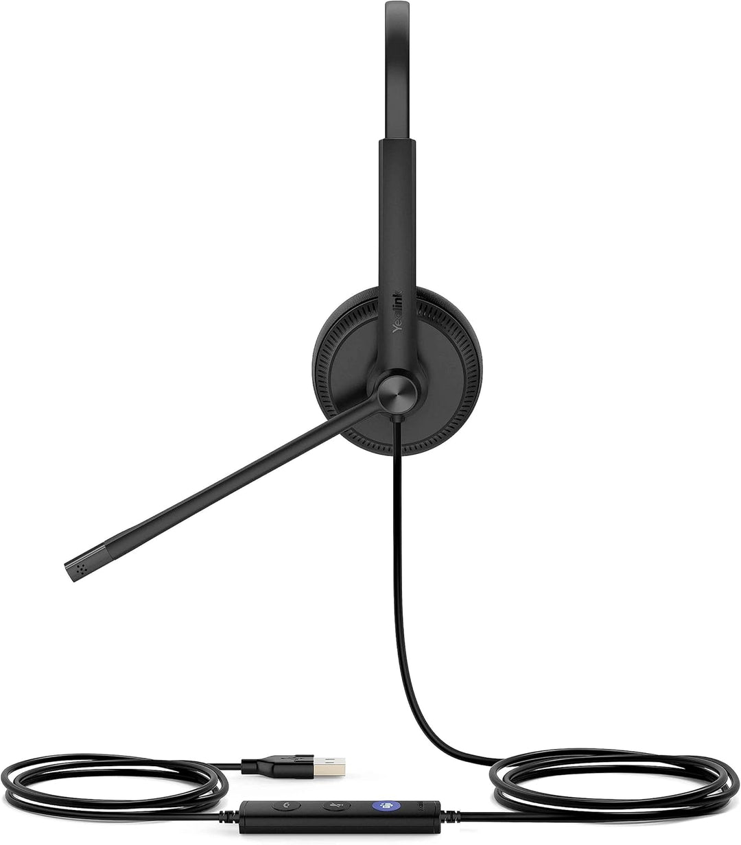 Yealink USB Headset UH34 Dual Teams, schwarz, UH34 Dual Teams