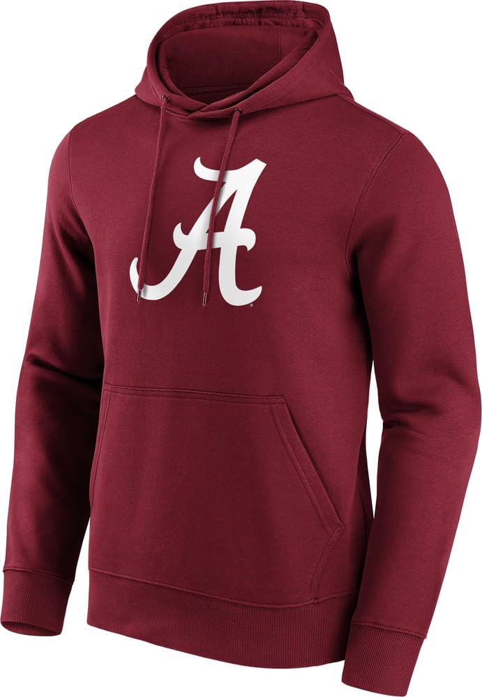 Fanatics College Football Alabama Crimson Hoodie Kapuzenpullover Sweatshirt ** Tide Primary Logo Gra